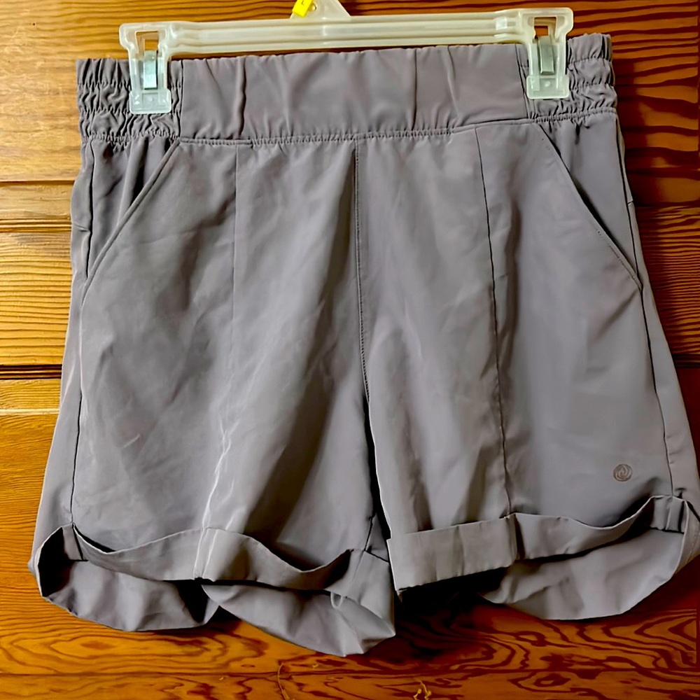 Light purple athletic shorts